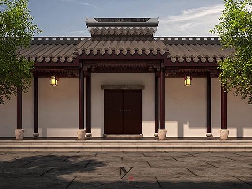 古建筑博物馆效果图设计方案