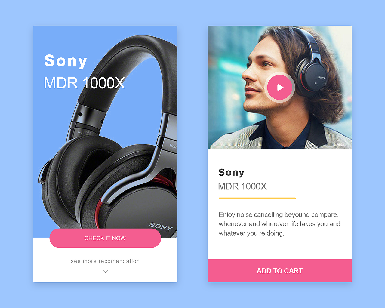 UI设计 界面设计 APP界面 音乐界面 视频界面