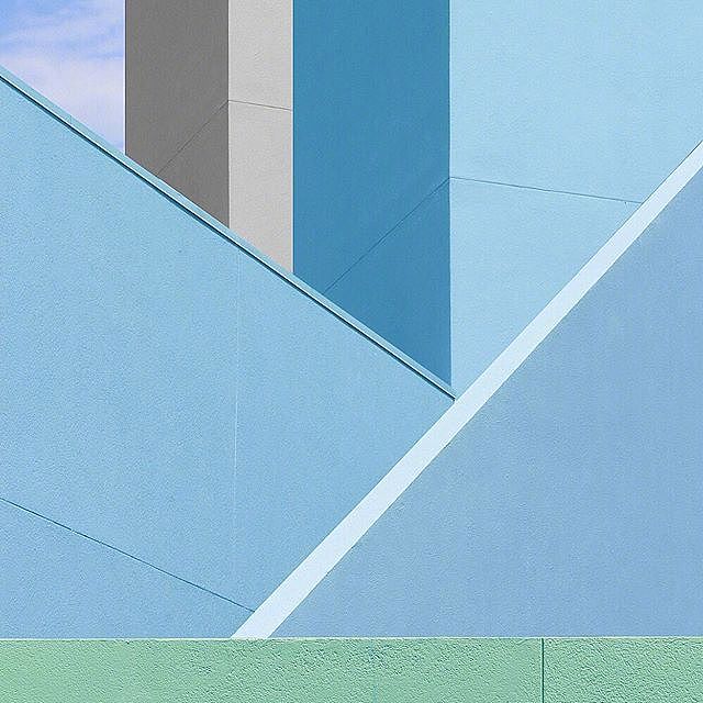 色彩构成|色彩搭配分享💕美腻的现代城市