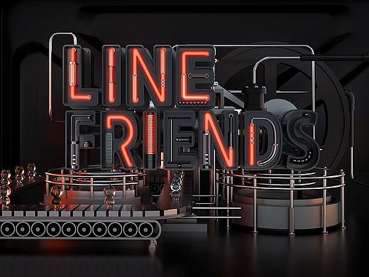 Line Friends（個人主頁-ZMzM5OTA2MzY=） - 場景 - 站酷設(shè)計師lynlo原創(chuàng)素材 - 站酷ZCOOL