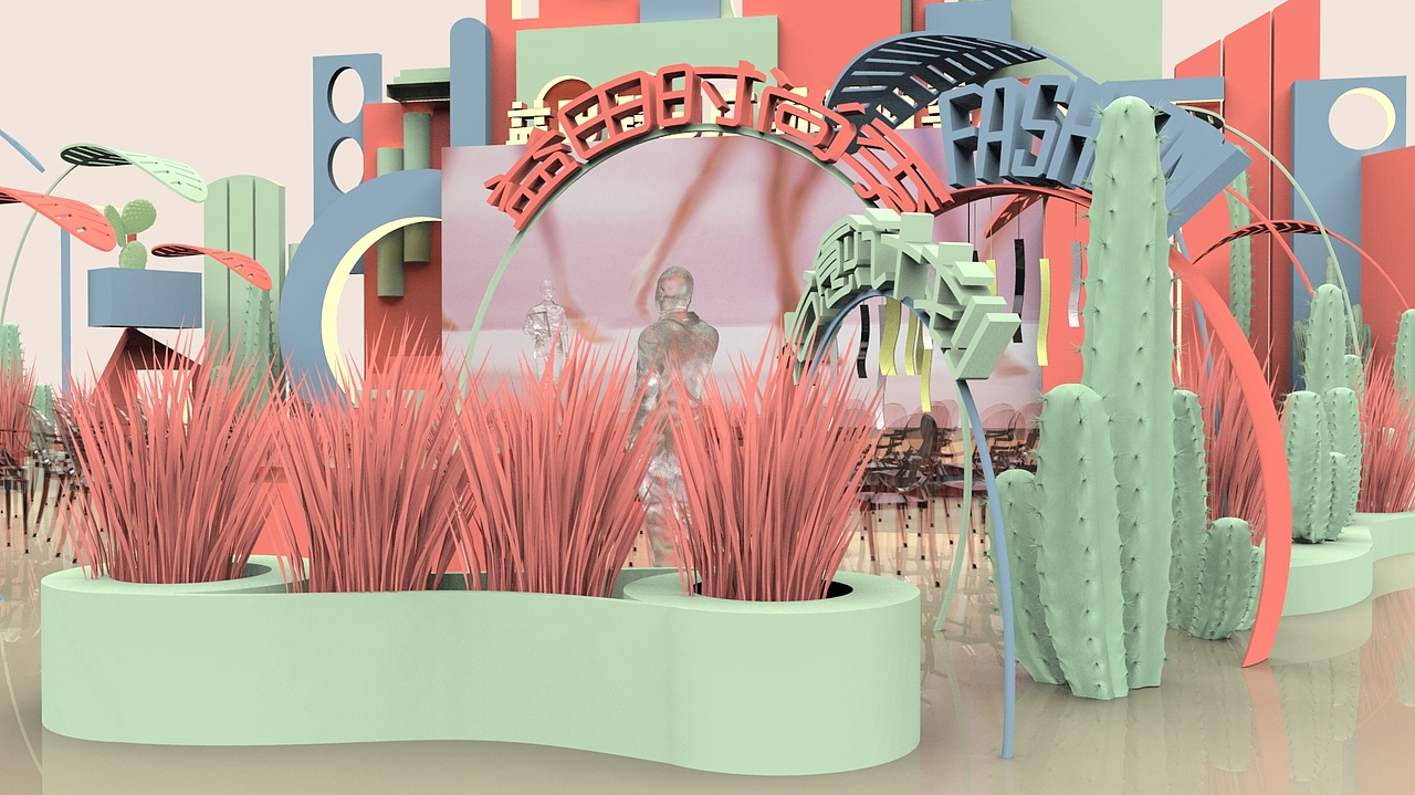 西班牙红墙La Muralla Roja舞台设计