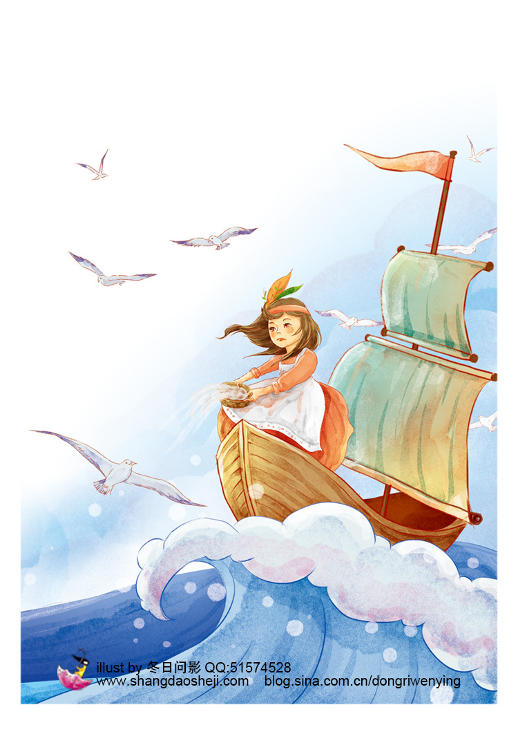 独自出海 |插画|儿童插画|冬日问影 - 原创作品 - 站酷 (zcool)