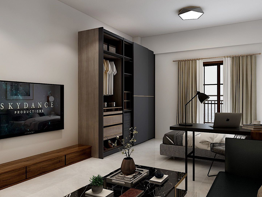 单身公寓效果图