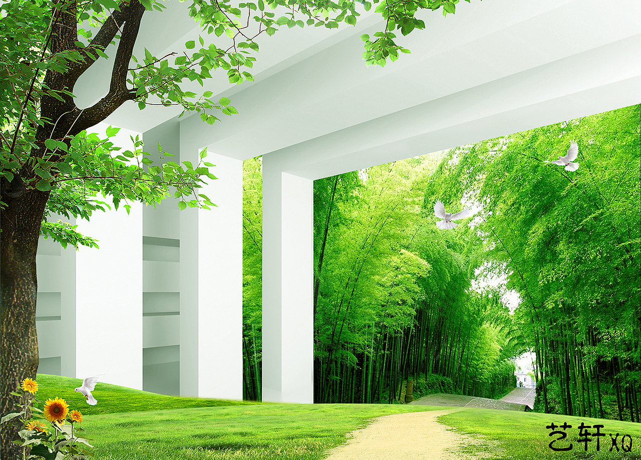 视觉上的空间感|三维|其他三维|艺轩绘本_原创作品-站酷zcool