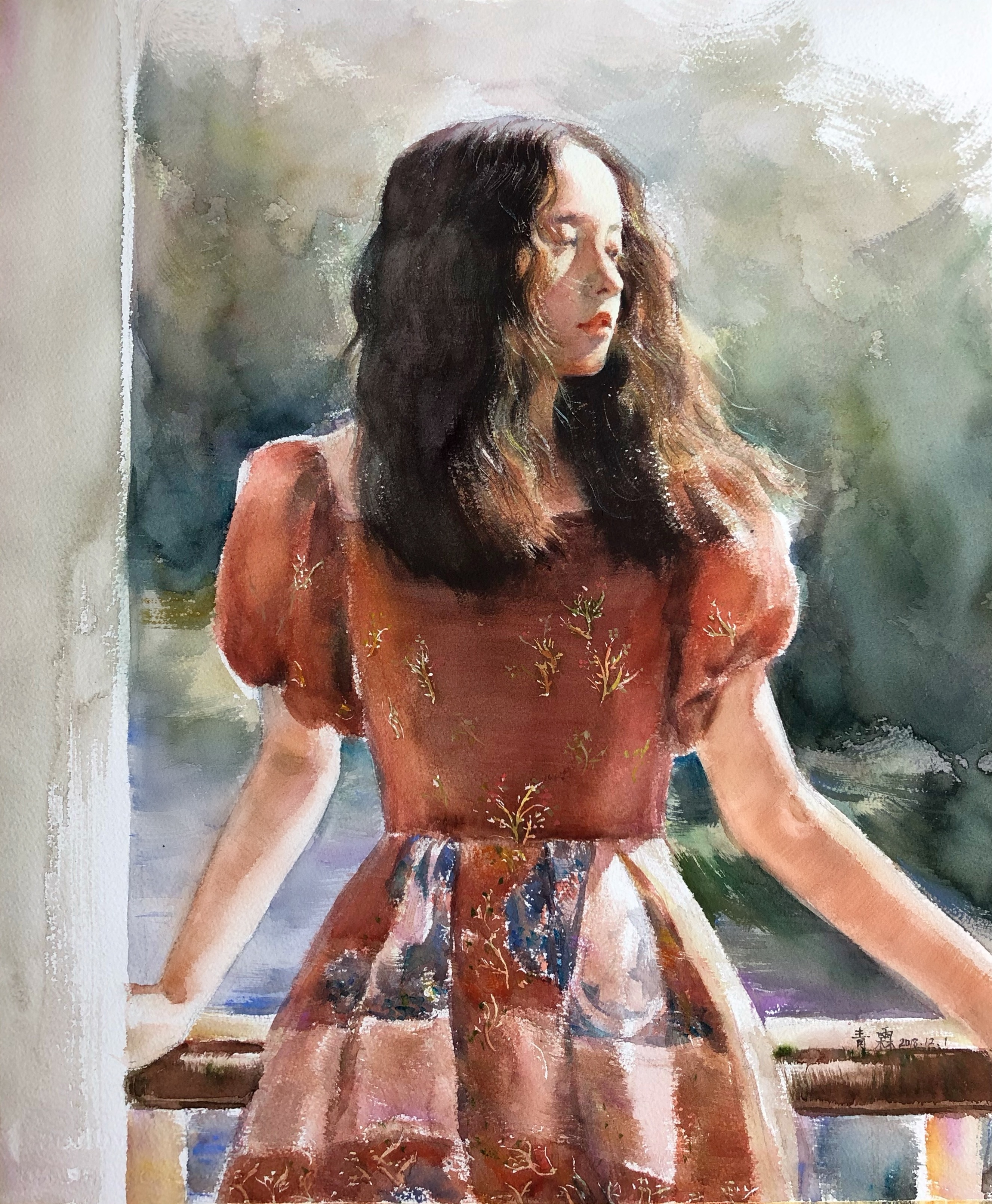 独爱光影|纯艺术|水彩|麓洛 - 原创作品 - 站酷 (zcool)