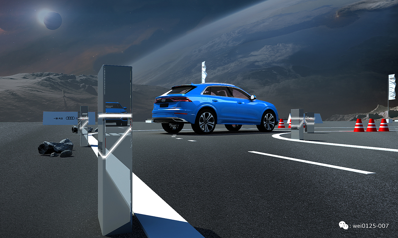 奥迪试驾（图ZMjIzMTkwNDY4） - 其他三维 - 站酷设计师溅起的浪花原创素材 - 站酷ZCOOL