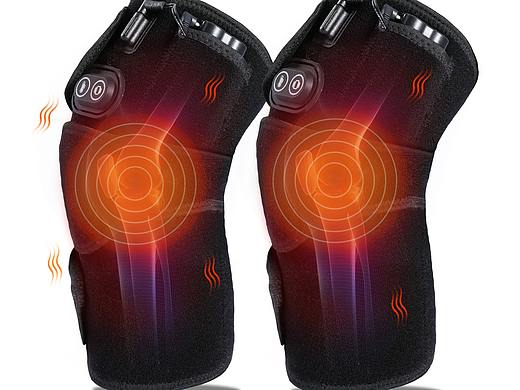 加热按摩护膝（亚马逊）