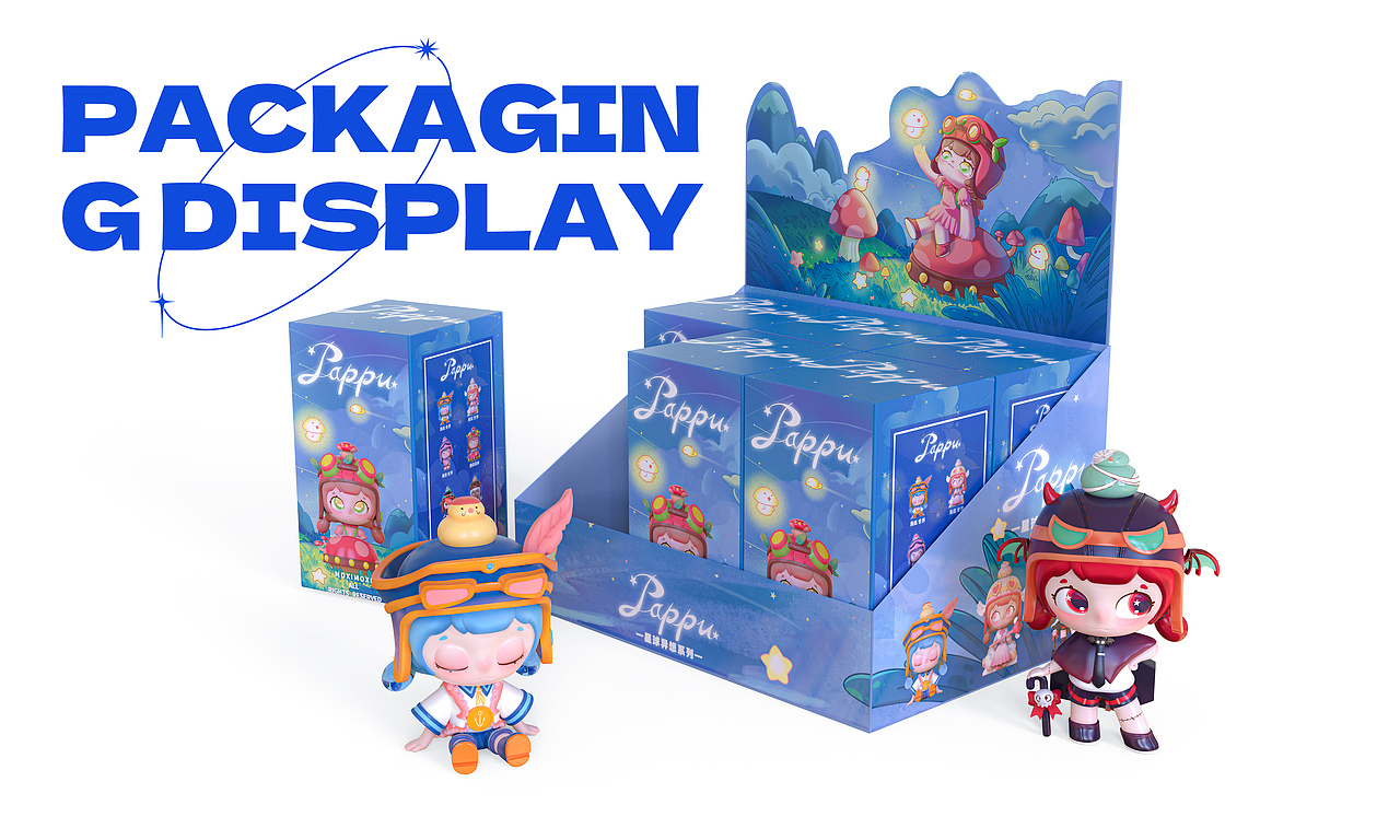 【Pappu x Mooking】星球异想（图ZMjYxNDE5NTUy） - IP形象 - 站酷设计师建模机器MK原创素材 - 站酷ZCOOL