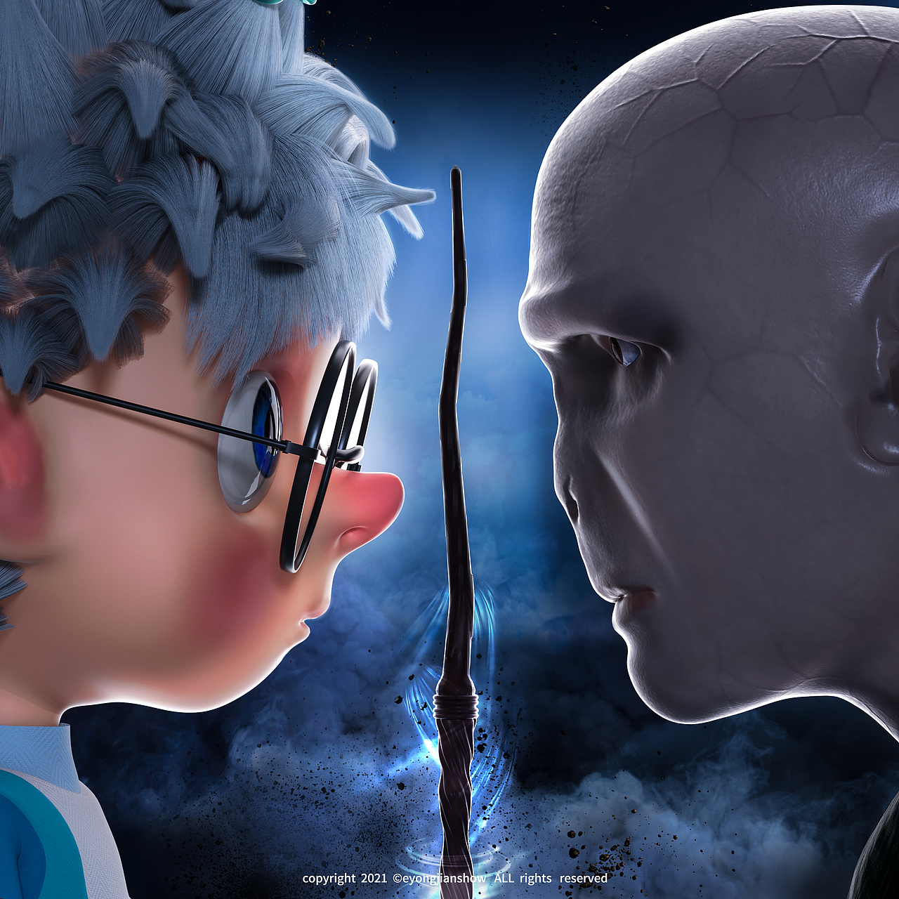 C4D #Magic dream（图ZMjc3NDA3MjQ4） - 人物/生物 - 站酷设计师恶赖原创素材 - 站酷ZCOOL