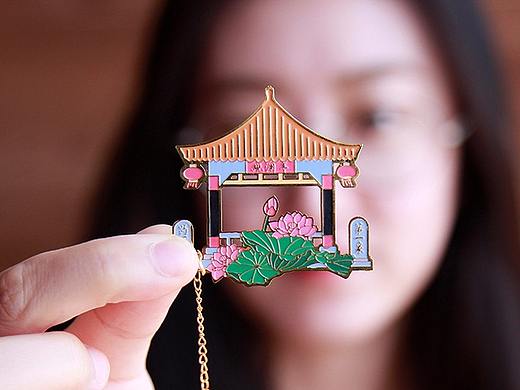 【拾城迹出品】趵突泉文化书签之清凉夏季款