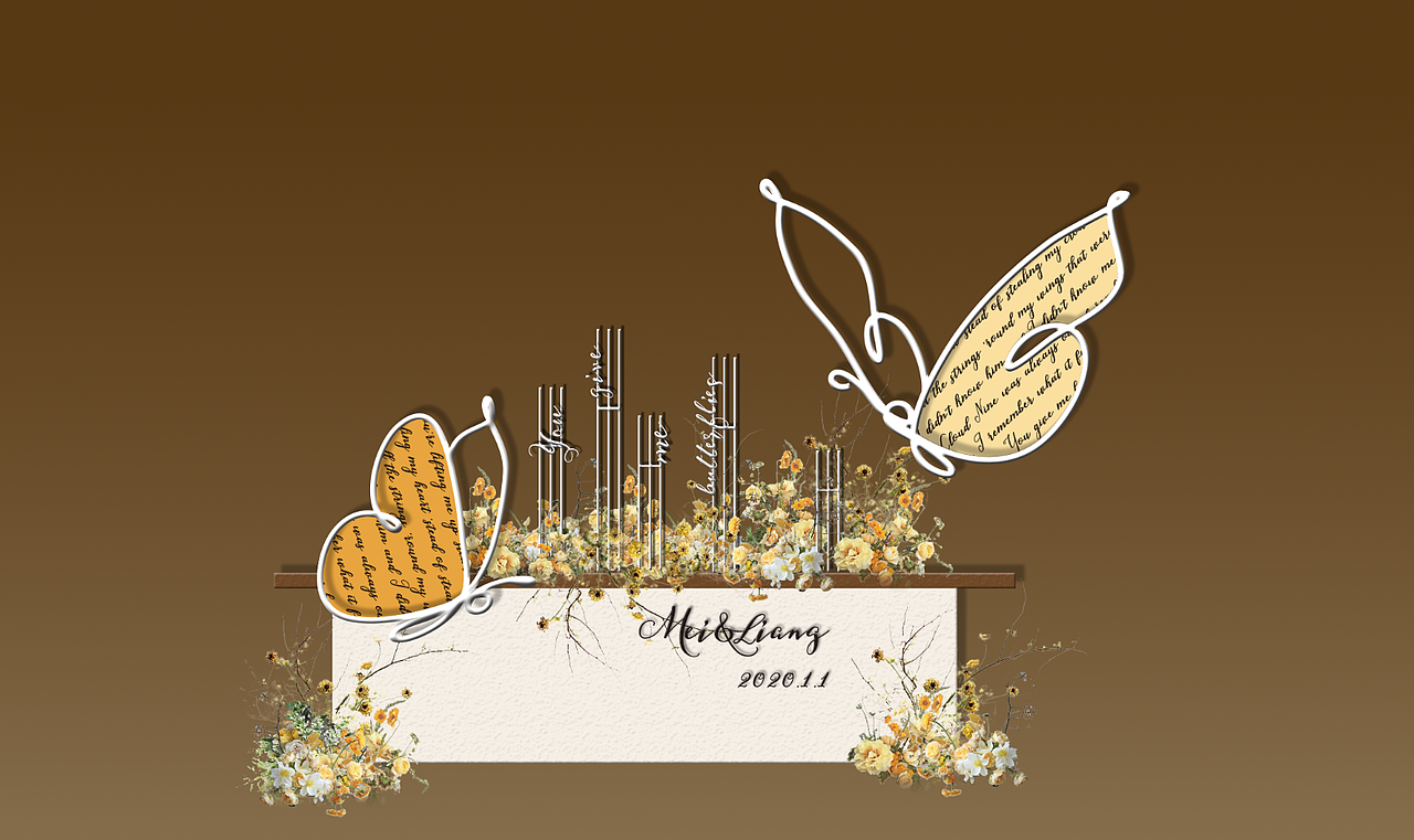 婚礼效果图（图ZMjYyNjM5MTg0） - 展陈设计 - 站酷设计师丹是彤原创素材 - 站酷ZCOOL