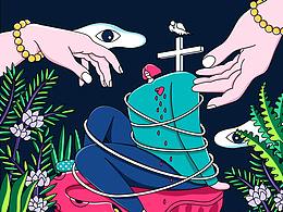 《隱秘的角落》插畫聯(lián)想