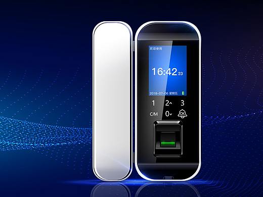 指纹锁+对讲门铃详情页