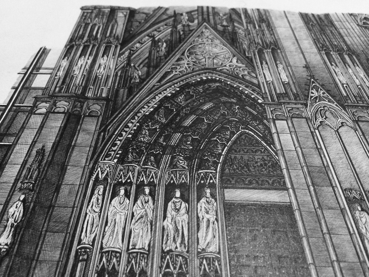 科隆大教堂 – 青年大学生手绘艺术与创意设计作品大展