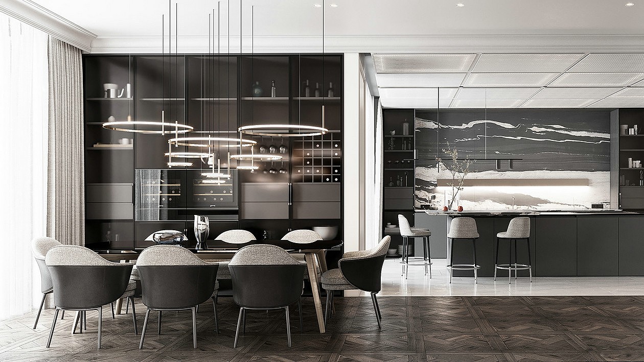 轻奢气质,一半是设计,一半是艺术