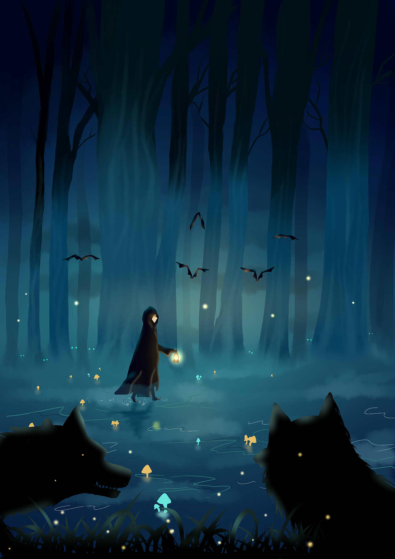 迷雾森林（图ZMTcyMjgxODI0） - 创作习作 - 站酷设计师猫暮原创素材 - 站酷ZCOOL