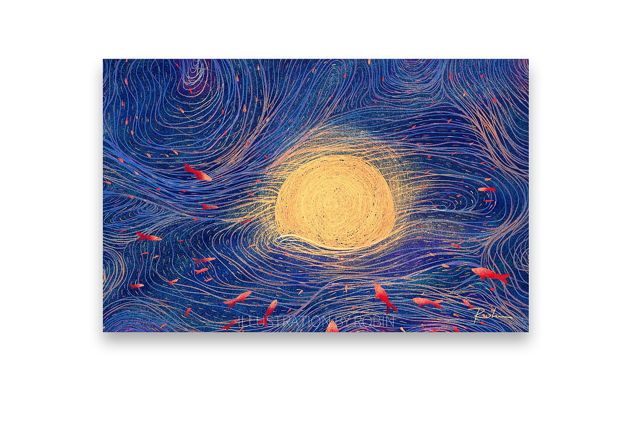 《月亮沉醉了》