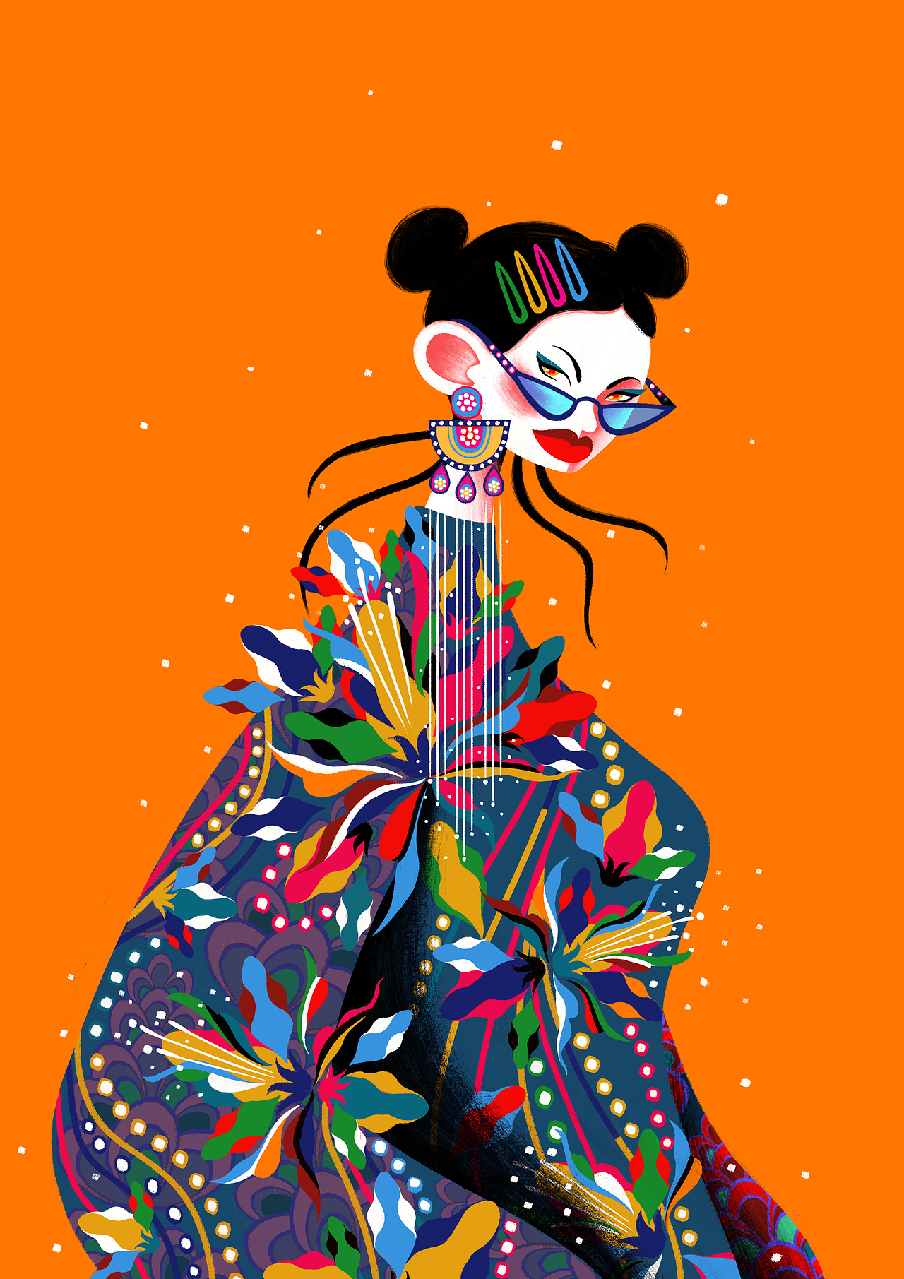 時尚人物插畫（圖ZMjYyMzYzNDY0） - 創(chuàng)作習(xí)作 - 站酷設(shè)計師有貓檸原創(chuàng)素材 - 站酷ZCOOL