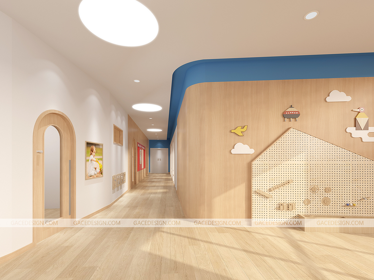 Gace Design 0-6早幼托教育设计丨哈顿国际幼儿公学（图ZMjMwNDc0NjQ4） - 家装设计 - 站酷设计师GaceDesign原创素材 - 站酷ZCOOL