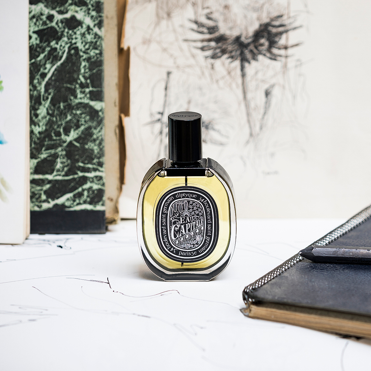 DIPTYQUE 四月新品限量香水拍摄设计-高奢品