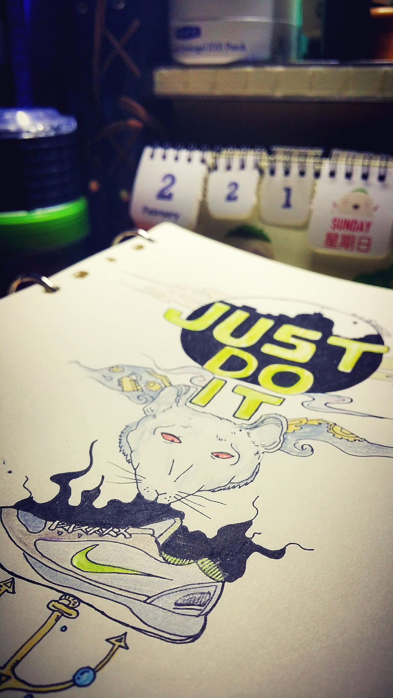 NIKE插画系列/JUST DO IT 完结整理