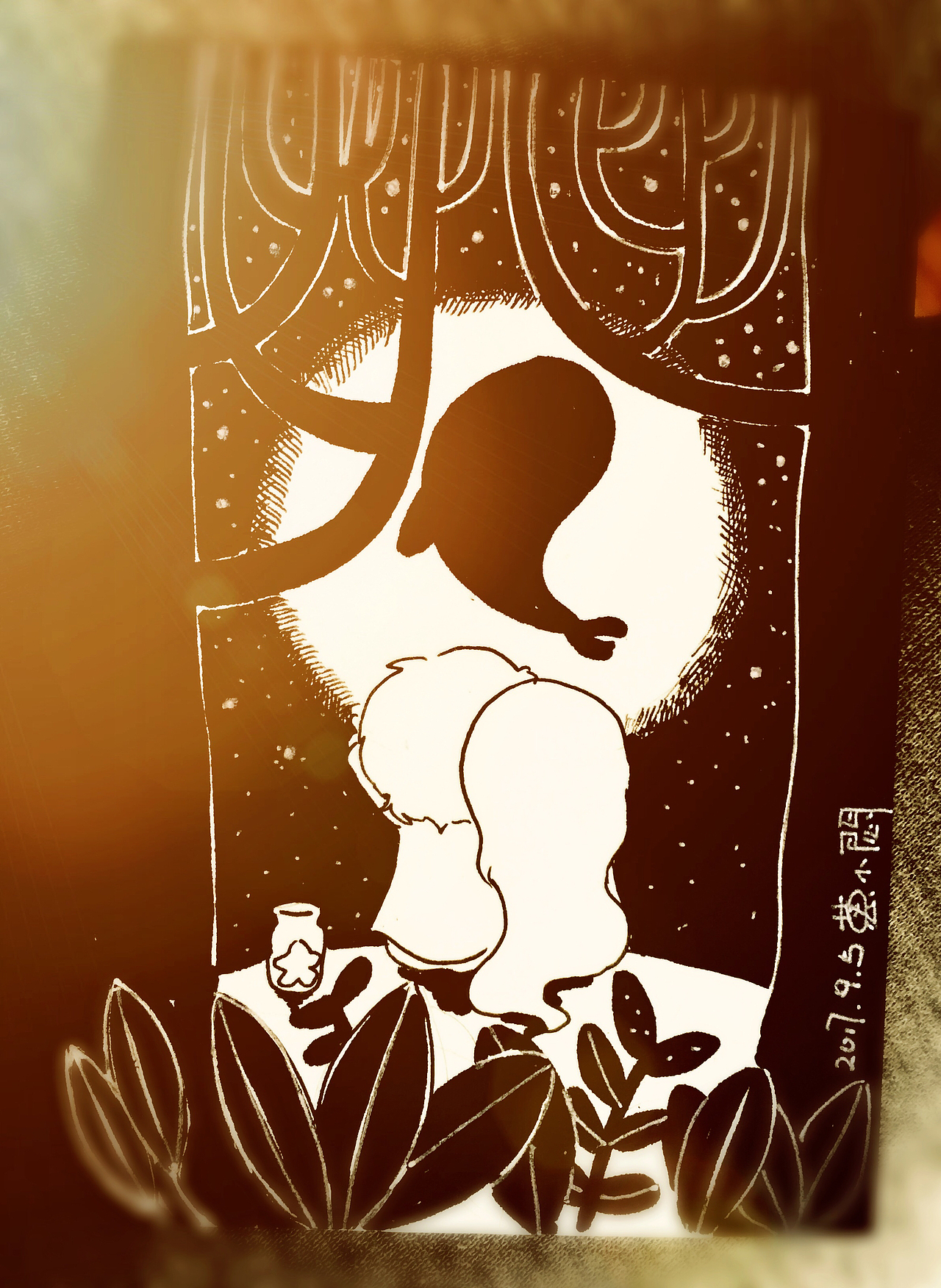 葱小闷《早上好》有一颗暖暖的心（图ZOTMzMzE3NDQ=） - 创作习作 - 站酷设计师葱小闷原创素材 - 站酷ZCOOL