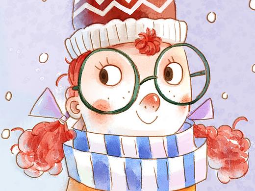 冬日咖啡（個人主頁-ZNDA2Njg0NzI=） - 兒童插畫 - 站酷設(shè)計師冰糖雪球原創(chuàng)素材 - 站酷ZCOOL