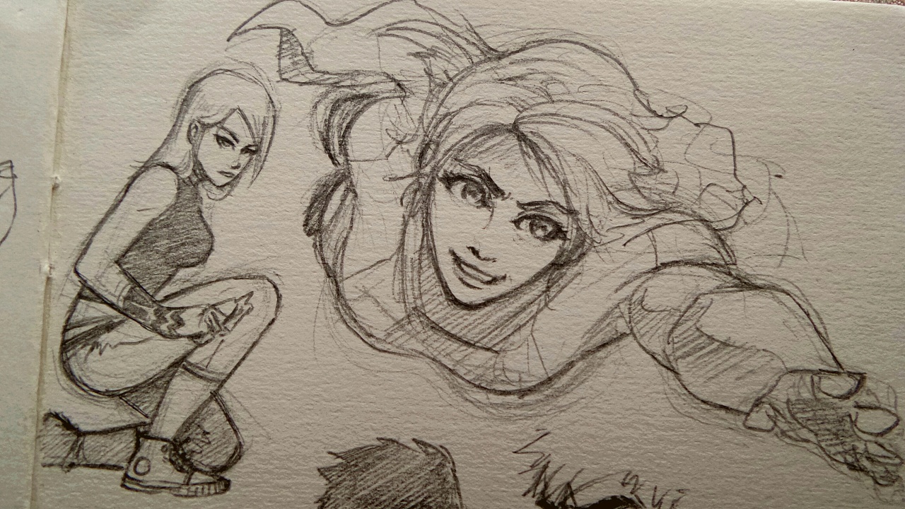 周末漫画速写|插画|插画习作|画手NOISE - 原创