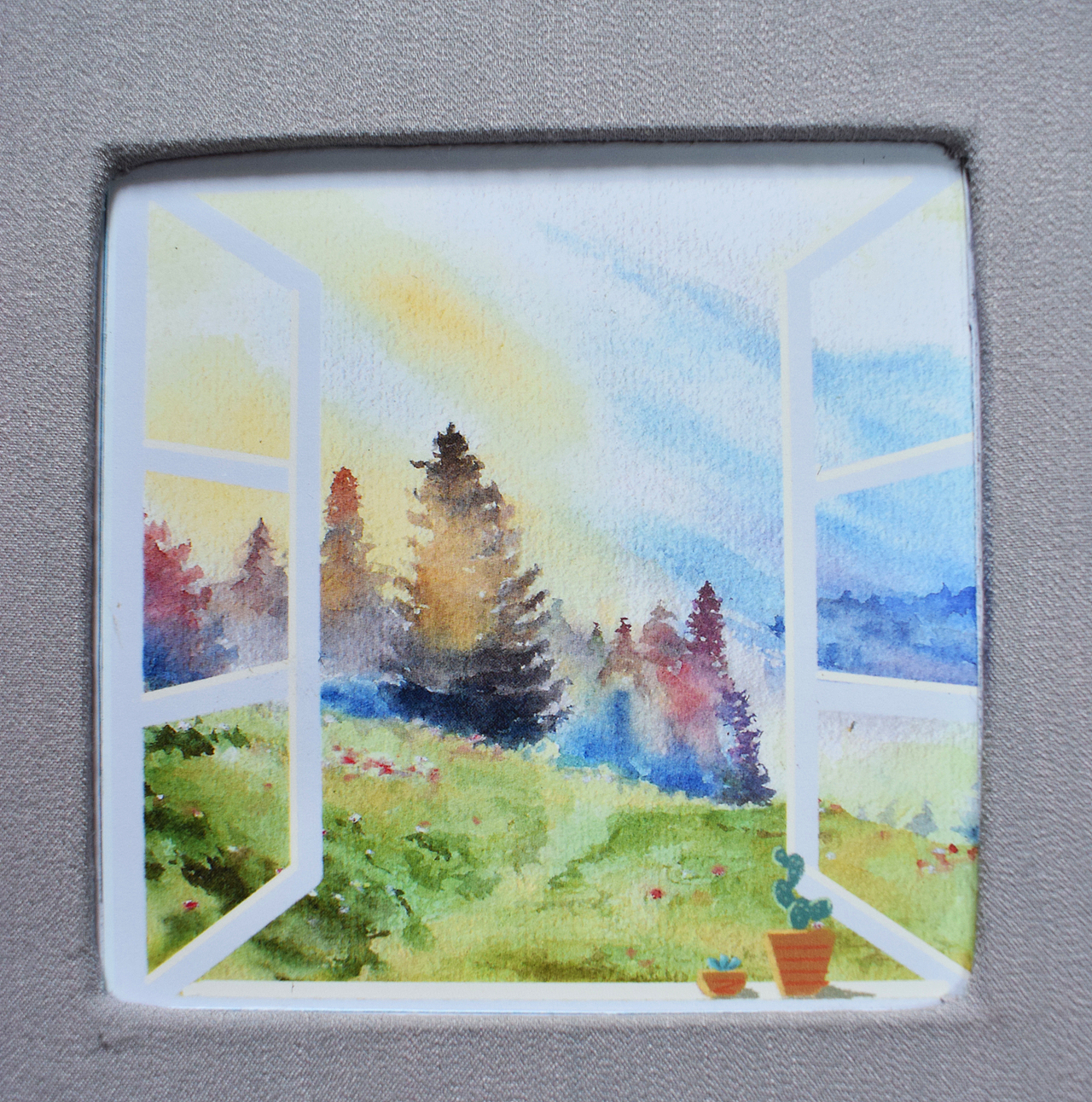 书籍设计《窗》