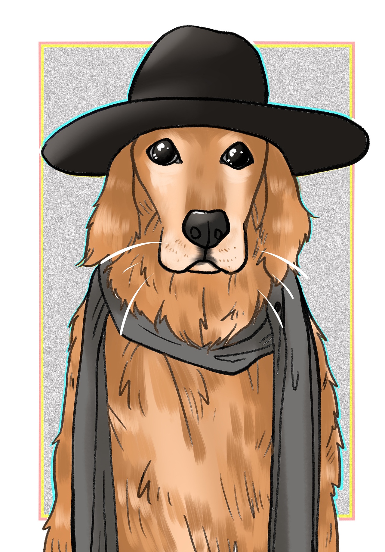 举报收藏分享原创作品动漫单幅漫画狗金毛焦炭casey日画2131~2160