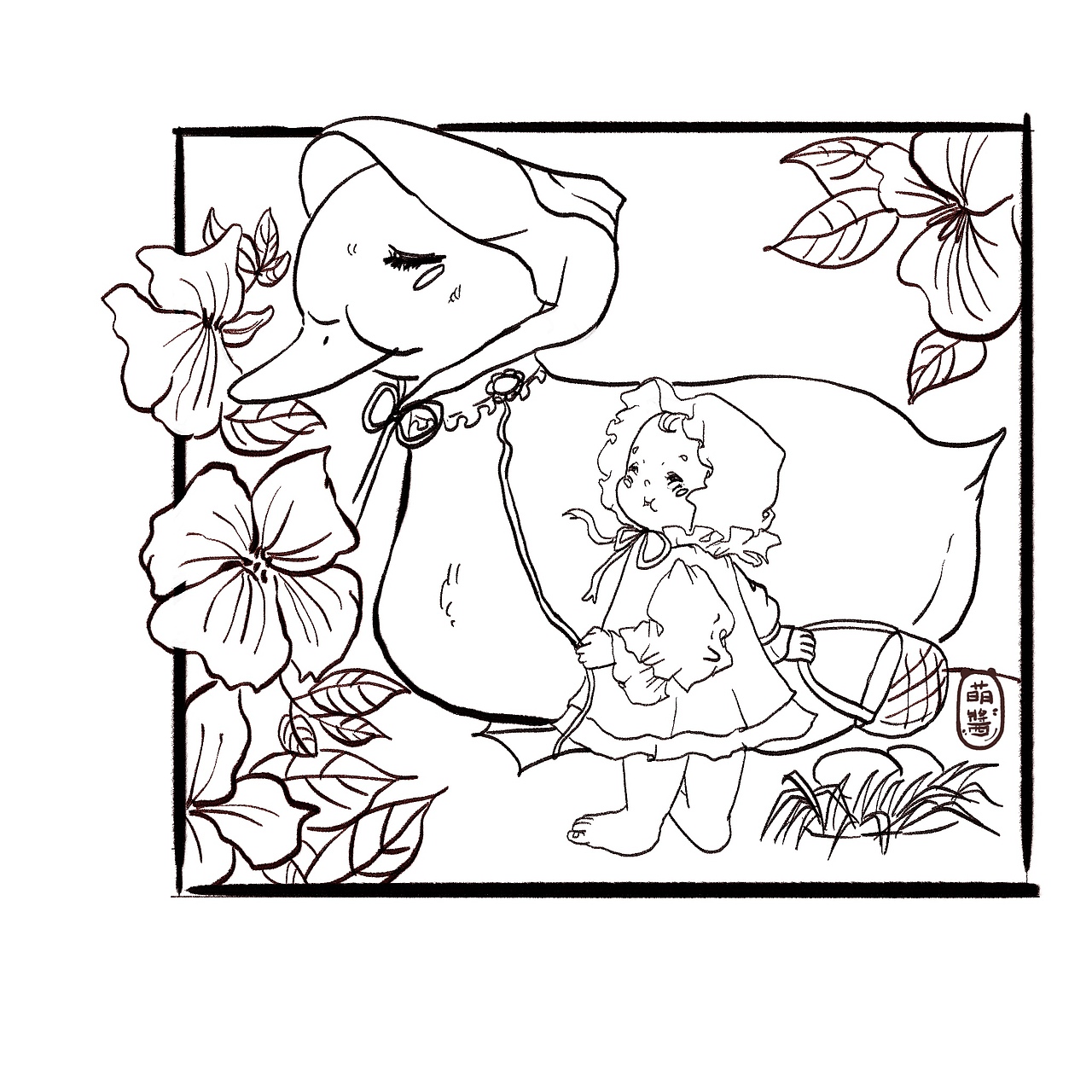 萌酱插画（图ZMjk2OTA0Mjc2） - 儿童插画 - 站酷设计师萌酱插画原创素材 - 站酷ZCOOL