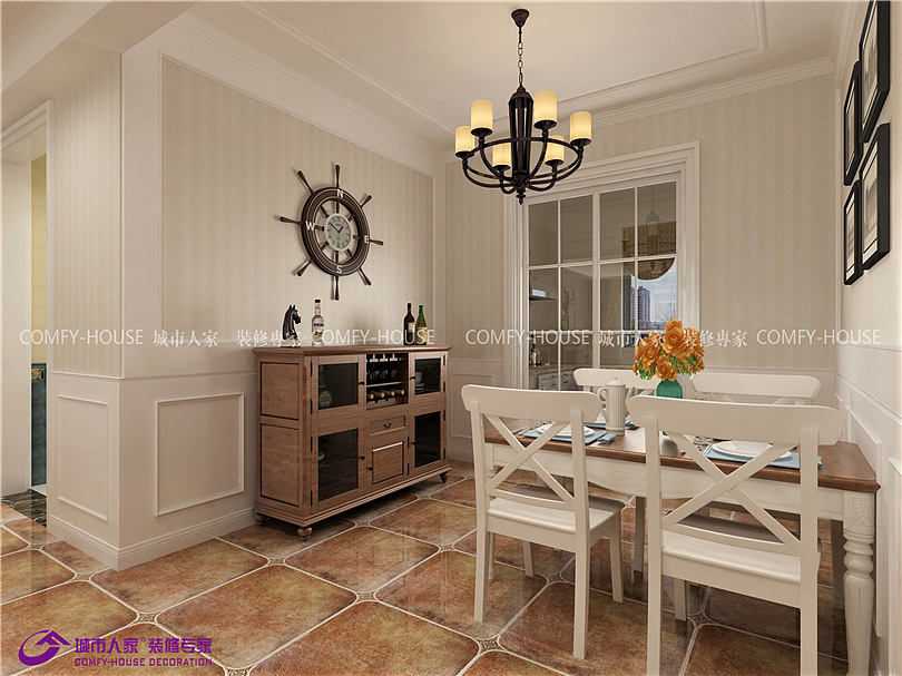 长清金基悦麓130平三室两厅田园风格装修（图ZMTczMTA3MjQ0） - 家装设计 - 站酷设计师济南城市人家装饰原创素材 - 站酷ZCOOL