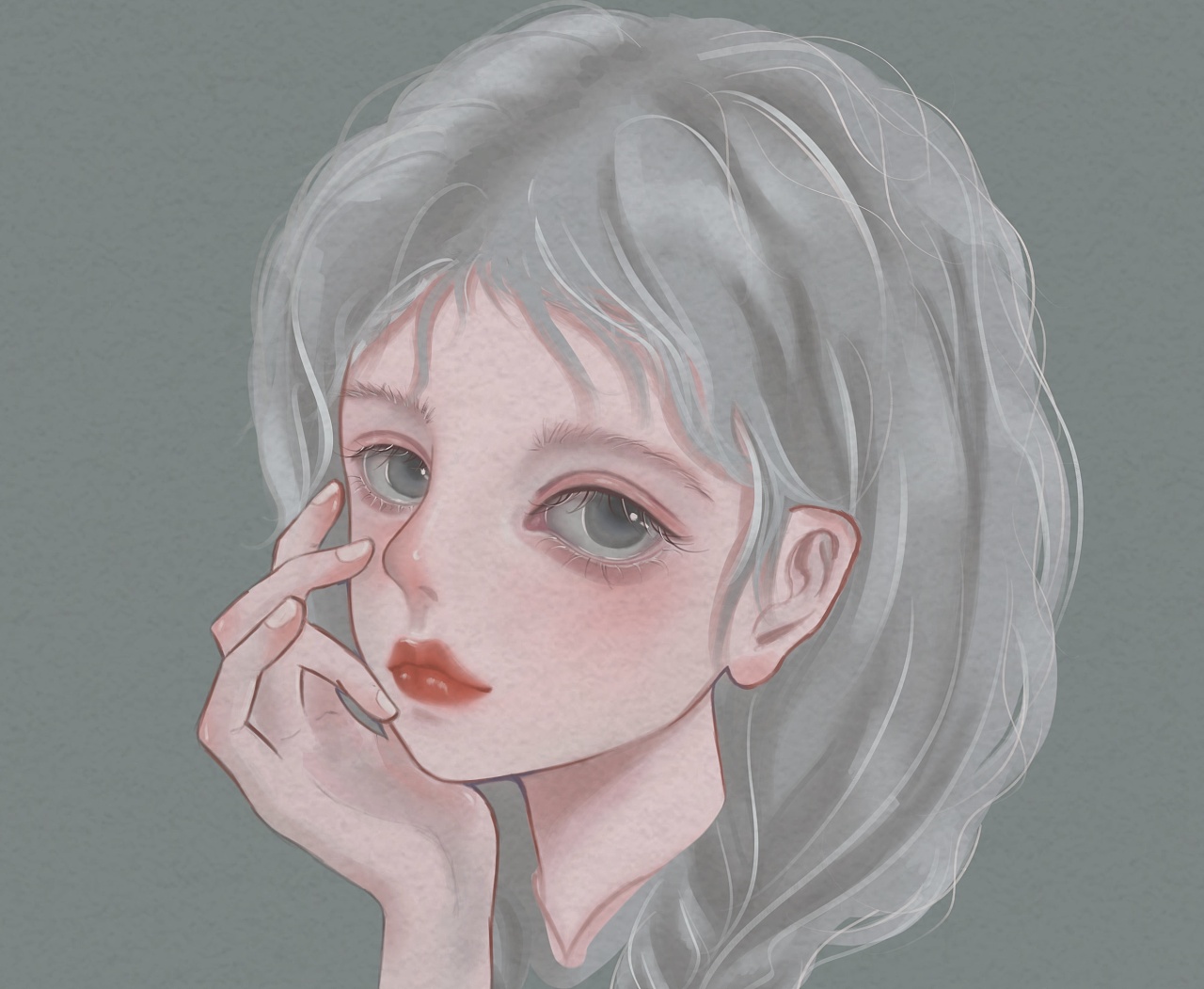 gua老师作品临摹|插画|创作习作|鹿蛮蛮 - 原创作品 - 站酷 (zcool)