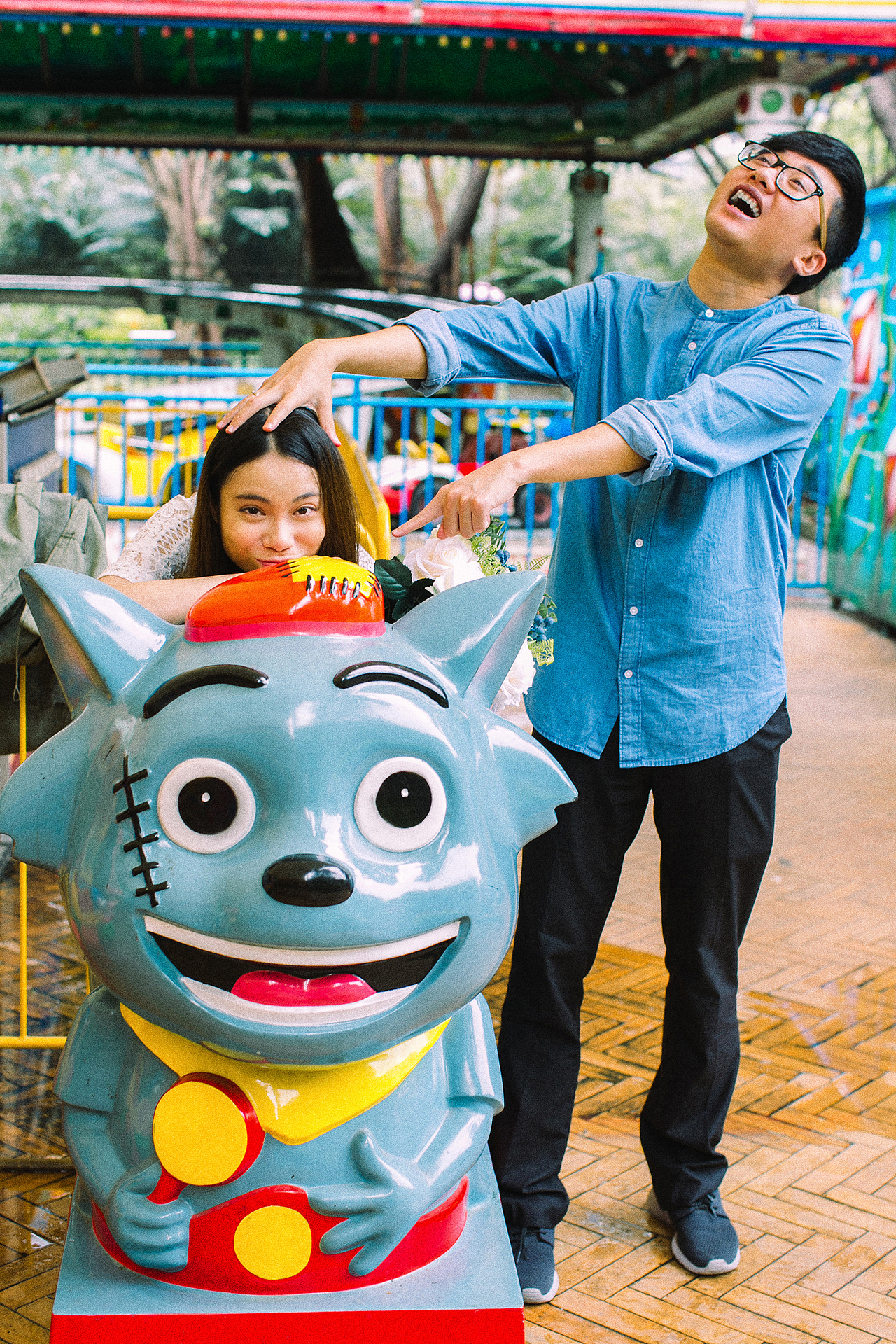 游乐园·情侣（图ZOTEzNDgwNjA=） - 人像摄影 - 站酷设计师晴蕙蕙子原创素材 - 站酷ZCOOL