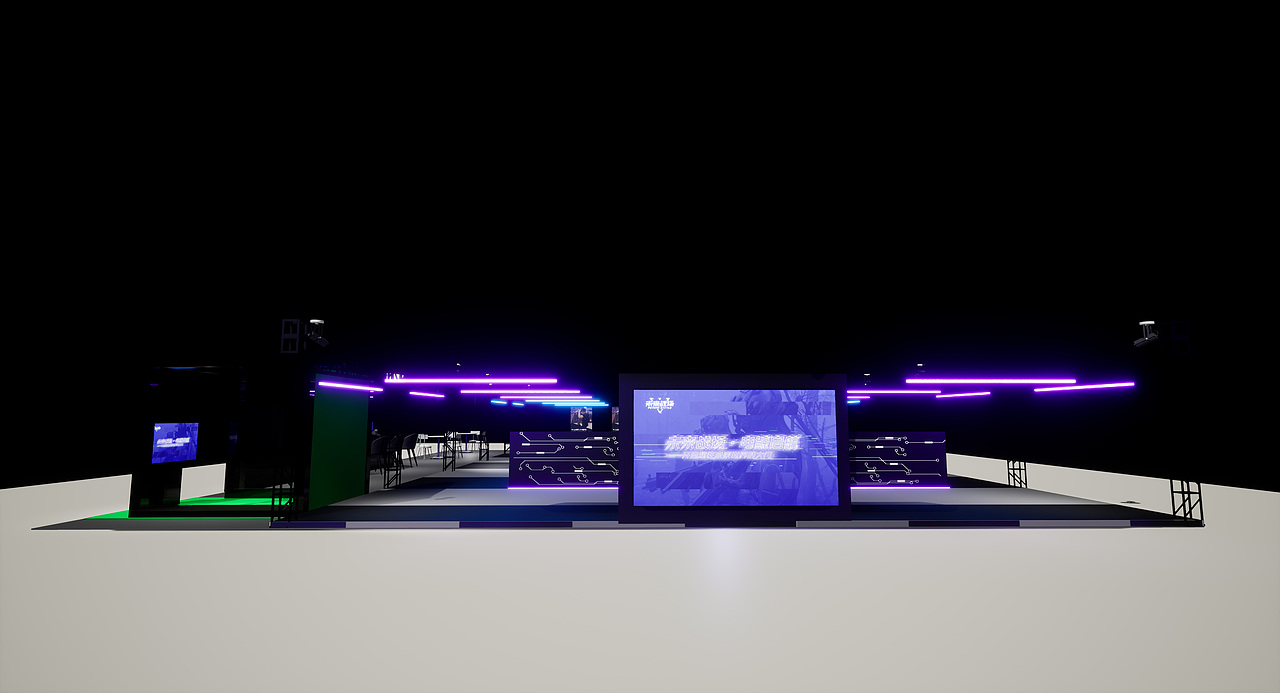 大空间VR电竞馆（成都ISG展会）（图ZMjI1NTIyNDg0） - 展陈设计 - 站酷设计师设计师YESON原创素材 - 站酷ZCOOL
