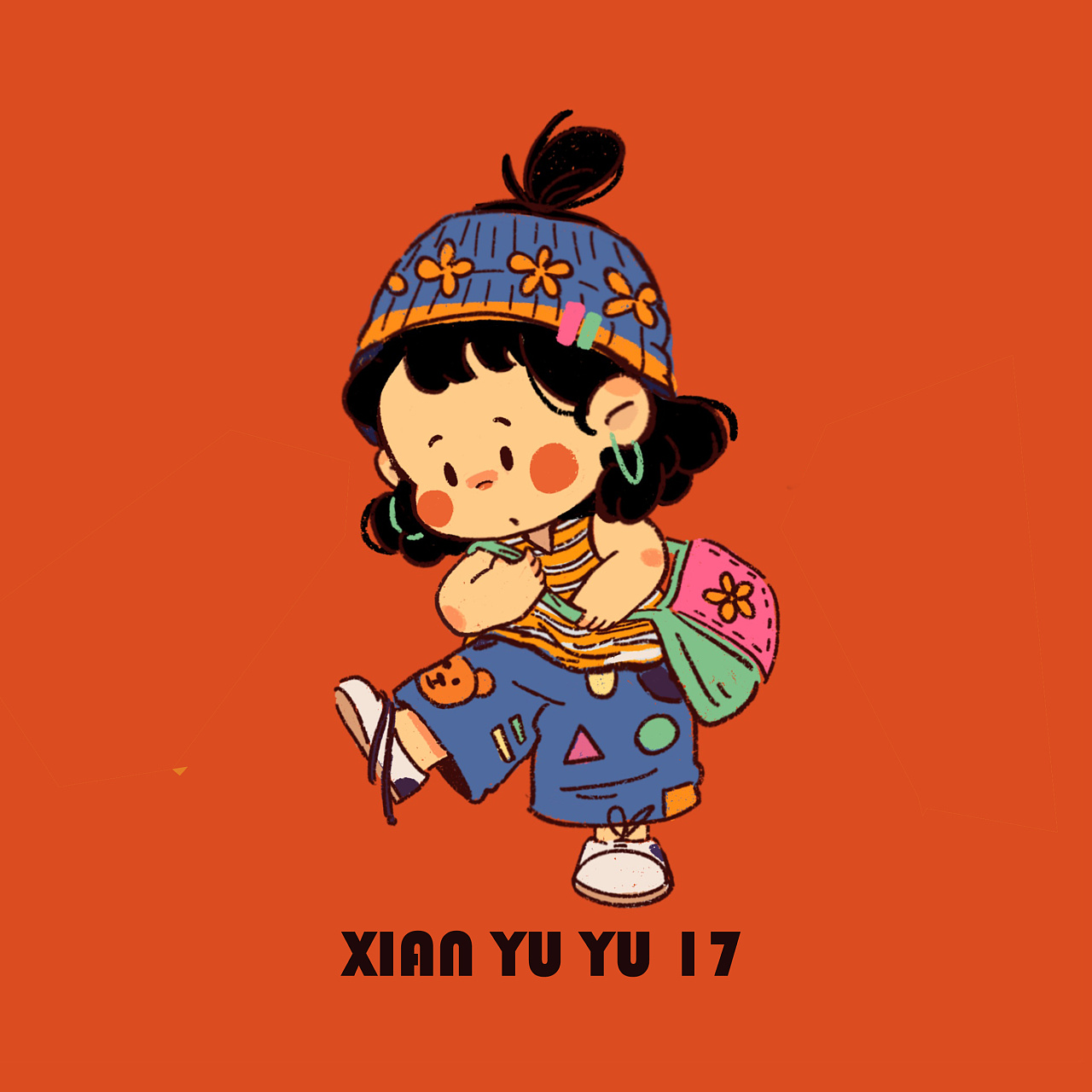 复古娃娃穿搭|插画|商业插画|一条咸鱼十七 - 原创作品 - 站酷 (zcool