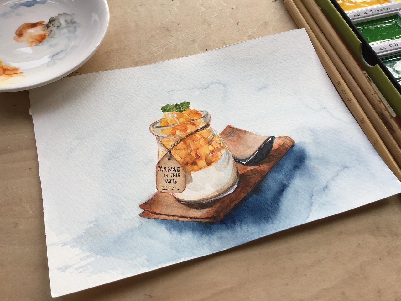 水彩日常练习（图ZNDMyNDQwNjg=） - 创作习作 - 站酷设计师送你星星原创素材 - 站酷ZCOOL