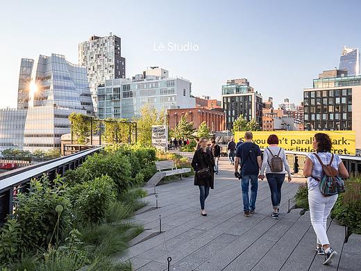曼哈顿的空中花园 High Line Park