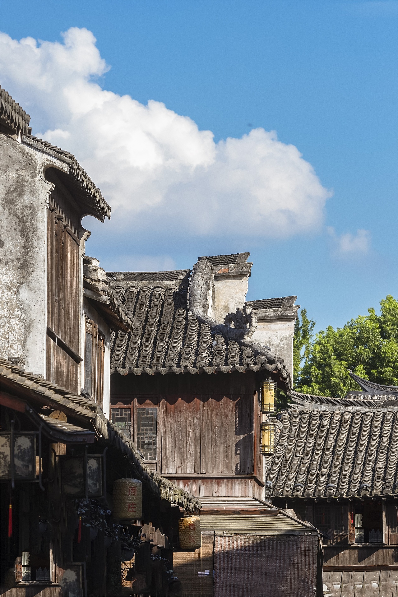 苏州周庄古镇秋日景色（图ZMjMwNDk1NjI4） - 风光摄影 - 站酷设计师延长线_31原创素材 - 站酷ZCOOL