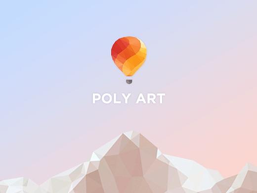 PolyArt-拼拼拼图UI设计