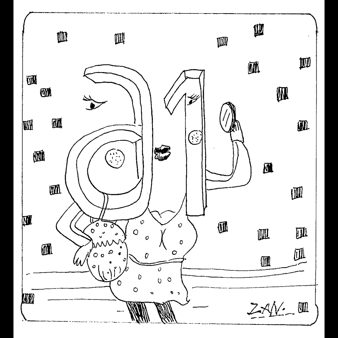 数字组合的情绪秘密（图ZMTc1NTEwNDky） - 绘画 - 站酷设计师怂货原创素材 - 站酷ZCOOL