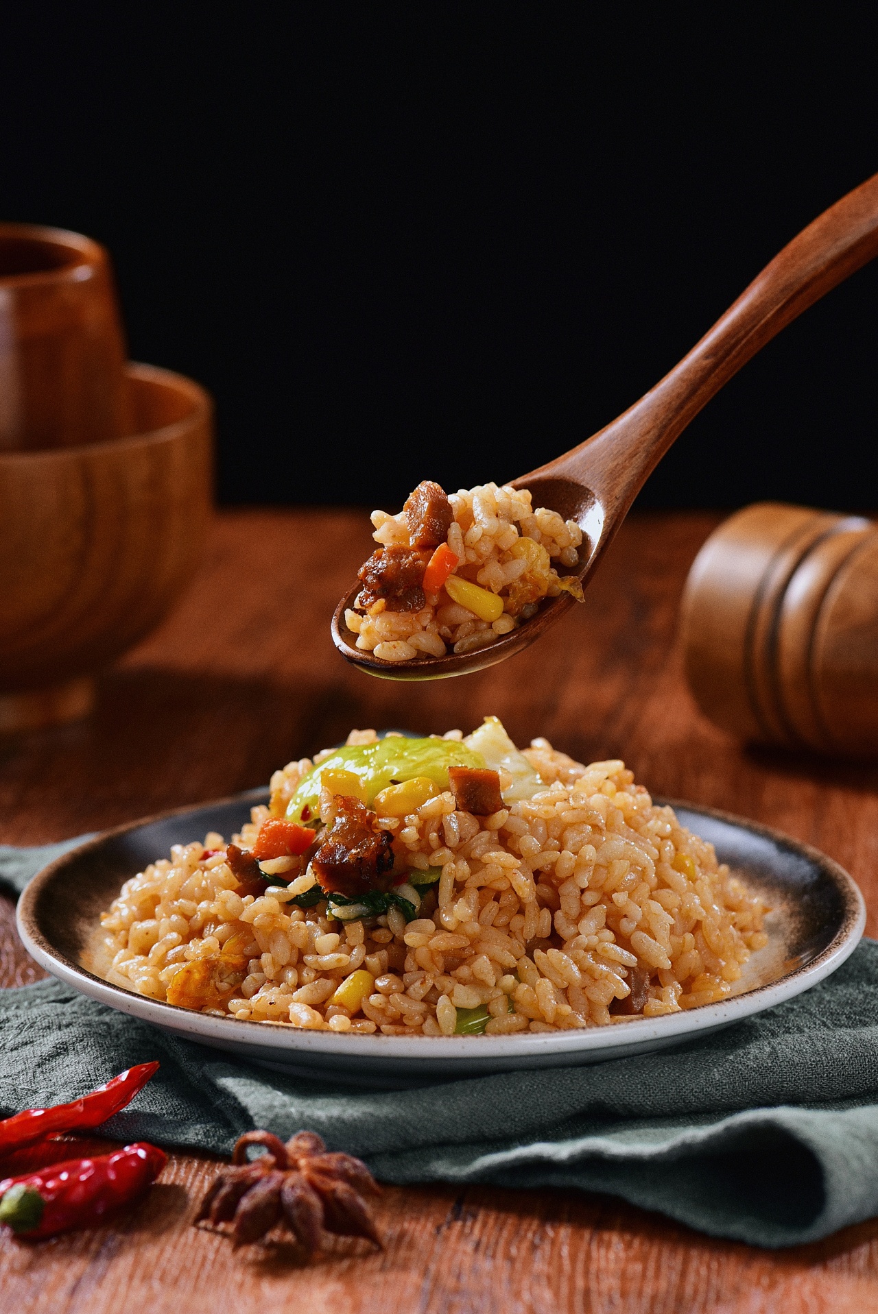 外卖-井盒炒饭.