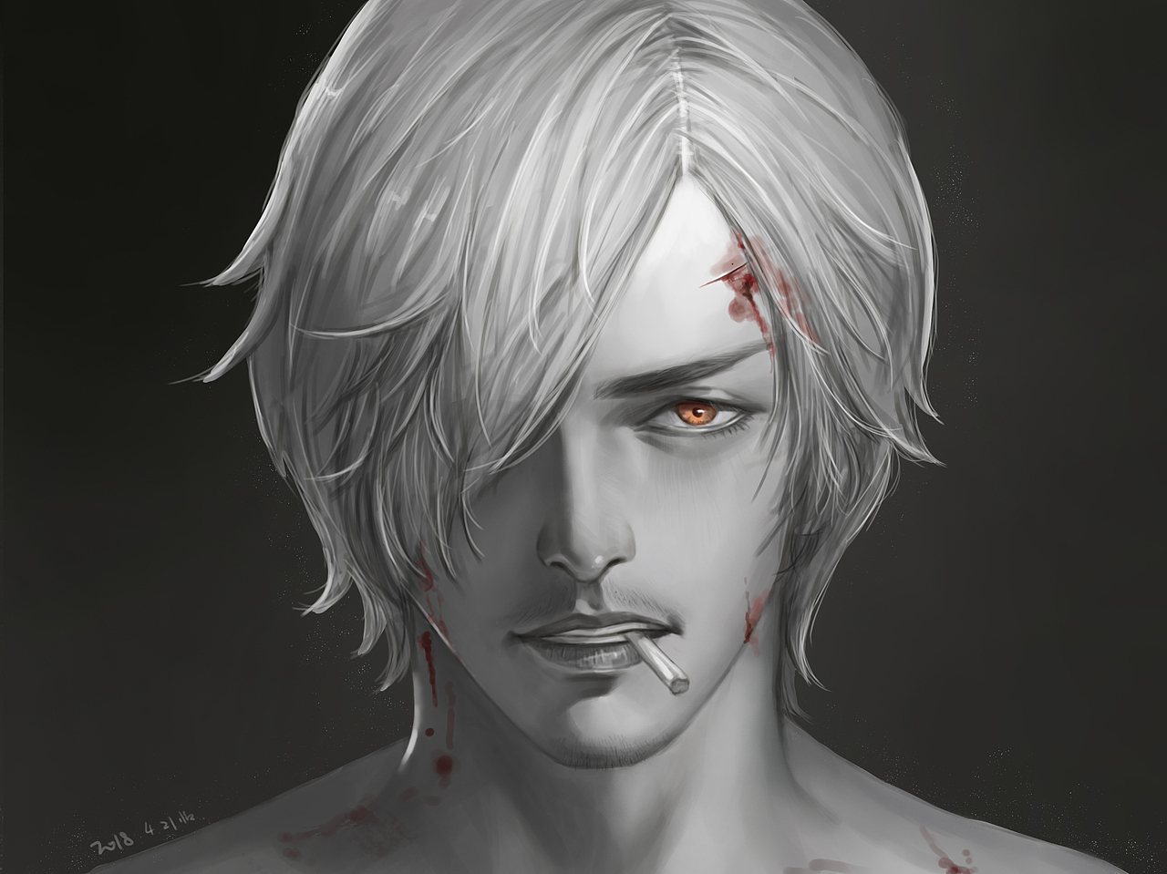 日常黑白頭像臨摹練習(xí)（圖ZMTE1Mjk1NjEy） - 創(chuàng)作習(xí)作 - 站酷設(shè)計師卿卿淺淺原創(chuàng)素材 - 站酷ZCOOL