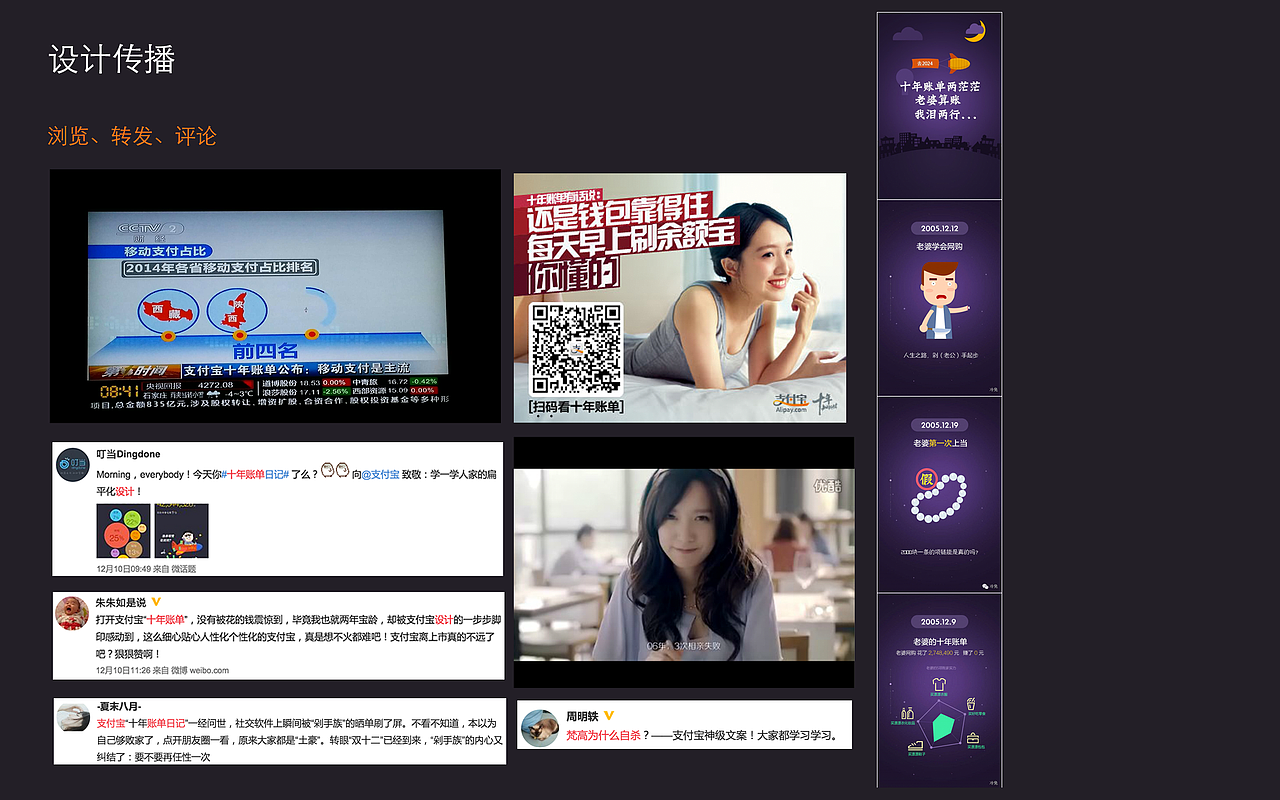 支付宝10年账单案例分享