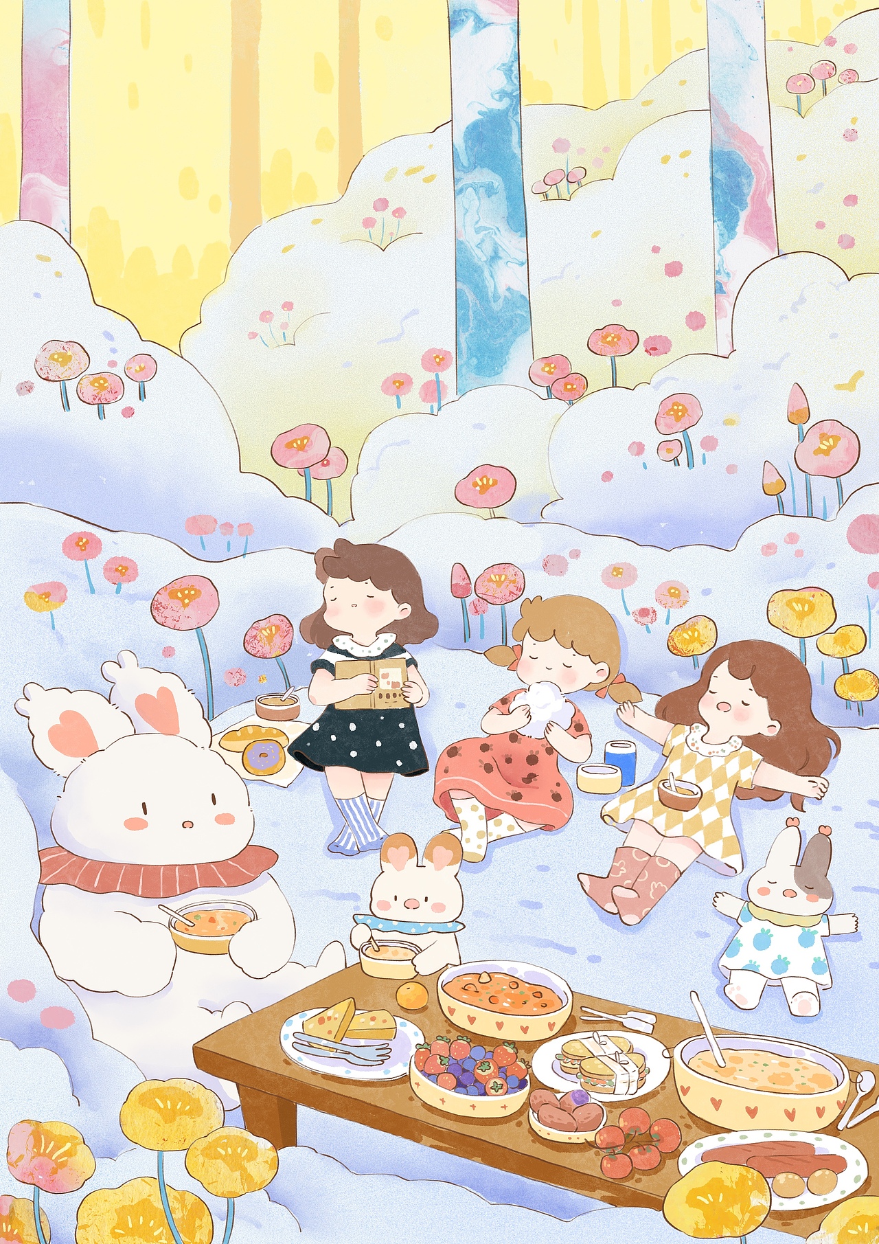 2021年度作品集（图ZMjgyNDg0MDg0） - 儿童插画 - 站酷设计师夏七酱77原创素材 - 站酷ZCOOL