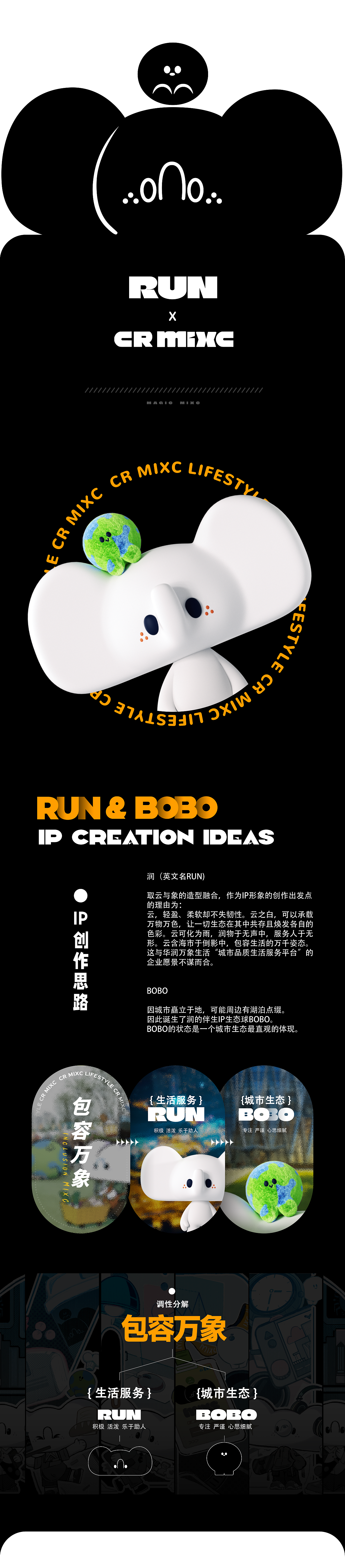 華潤萬象生活IP設計 |  RUN & BOBO