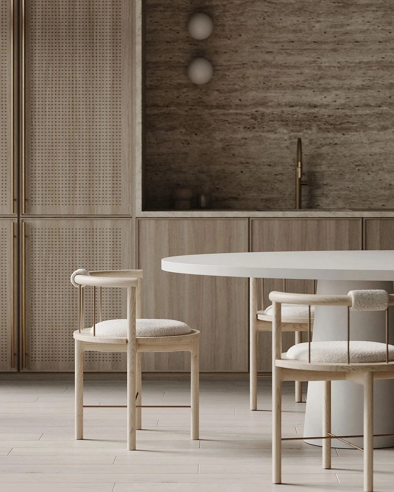 家装案例赏析——不完美主义-现代侘寂风