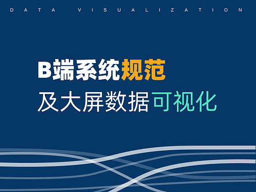B端系统规范及大屏可视化的一些想法
