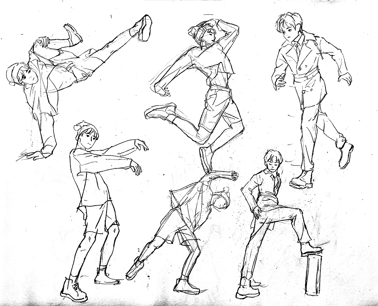 @速写班长#速写60天挑战赛#day56（图ZMjk0NzQ5NDg4） - 创作习作 - 站酷设计师羊二子喜欢仓鼠球原创素材 - 站酷ZCOOL