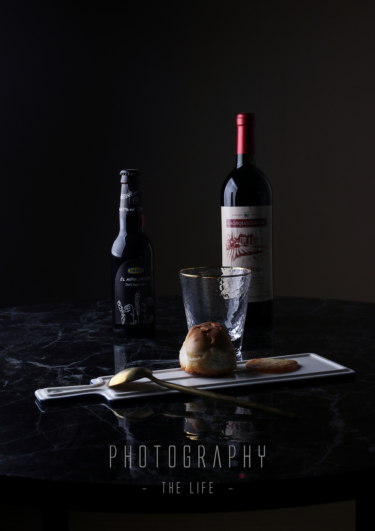 暗调静物摄影拍摄